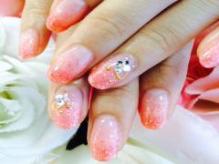 季節に合わせたラメグラデーションネイル集♡