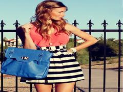 ミニ丈なのに"大人"を感じる♡甘めアイテム×レディのギャップを作ろう