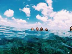 青（デニム）×白で作るなんだか儚い女の子。この夏着たいトータルコーディネート3選