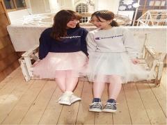 ふんわりふわふわ乙女心が加速する♡流行のチュールスカートのコーディネート