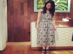 夏はロングワンピースを着こなして女子力アップ！