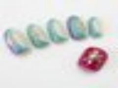 おしゃれネイルデザインの王道ピーコック柄！シンプルから個性派まで♡