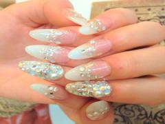 男ウケ抜群♪きらきら可愛いラメ系ネイルまとめ♡