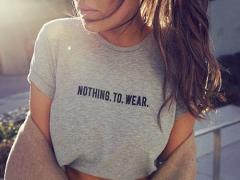 汗っかきさんもグレーのTシャツ着れる！あのブランドのTシャツがすぐれもの♡