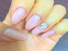 モテ意識のあまーいネイルはいかが？ピンク×白のいちごみるくネイルカタログ