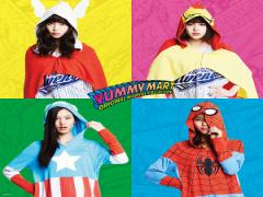 YUMMY MART×MARVELのルームウェアで“ゆるカワ”ヒーローに変身☆
