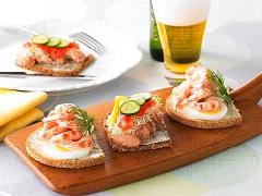 Instagramに載せたいマイグルメ♡オープンサンドイッチがいま話題！