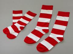 今SNSで1番アツい赤白靴下！楽しみ方無限大「スマイルソックス」って？