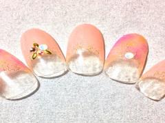 ネイルにヌケ感を！逆フレンチでカンタンかわいいネイル