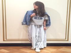 肌寒い日はジージャンをオシャレに賢く着こなして♪