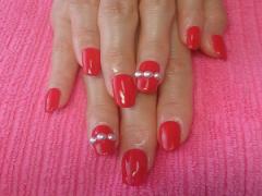 「かわいい」は簡単に手に入る♪ガーリーデザインのジェルネイル