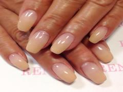 最愛ジェルネイル♡キラキラ煌めくラメグラデーションで魅惑の指先…*