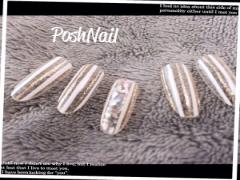 ラメやシェルはハズせない♡派手すぎないキラキラ夏ネイル