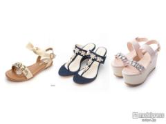 キラキラビジューサンダルで夏のおしゃれを楽しもう！