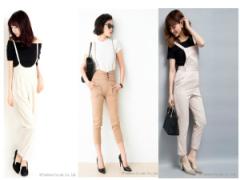 ほっそり華奢見せ「サロペ」3選