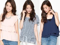ひらひら揺れる「シフォントップス」で即フェミニンに！