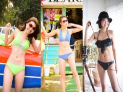 シンプルが一番！「ワンカラービキニ」でビーチの視線を独り占め