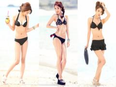 メリハリボディを手に入れよう！白い肌には断然「ブラックビキニ」