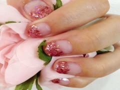 今季流行間違いなしの派手系ラメデザインネイル集♡