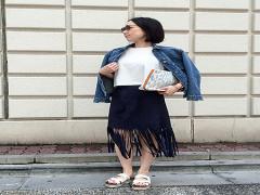 無地のTシャツを○○と一緒に着こなしてマンネリコーデから抜け出そう！