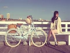 遠出のお供に♡女の子だからこそ乗りたい乙女ロードバイク集