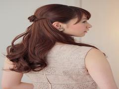 ティアラをつけたお姫様みたい♡“クォーターアップ”で作るヘアアレンジ