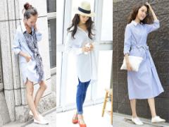 着回し力抜群！大人の品格溢れる「シャツワンピ」