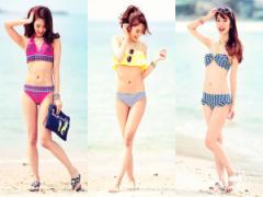 太陽に負けないまぶしさ！「ビビットカラービキニ」で注目度満点