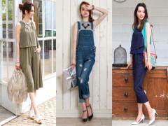 即大人こなれスタイルに！「オールインワン」を1枚さらっと着て