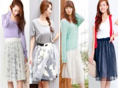 乙女モード満開！一味違う「チュールスカート」で周りと差をつけて