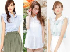 初夏のグッドガールに！「襟付きブラウス」でオフィカジもばっちり