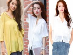 うなじチラ見せ！シャツは「襟抜き」で色気を出すのが今っぽい