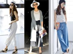 大人なこなれ感！「9分丈ガウチョ」ならガーリーハンサムに着こなせる