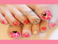 デートにピッタリなカレをドキッ♡とさせるフットネイルデザイン帳