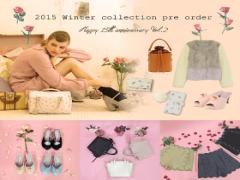 〔2015〕ガーリーでときめくHoneySalonから冬の新作コレクションが登場！
