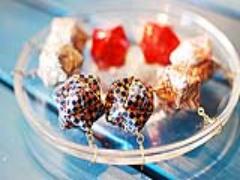 浴衣にあわせたい：純和風な折り紙ピアス・イヤリング・かんざし