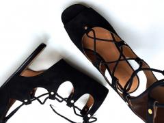 召しませLady♡編み上げグラディエーターサンダルで大人の階段上りましょ