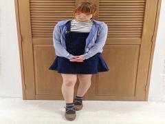 週末のデートはデニムワンピをかわいく着こなして♪