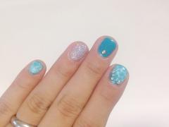 素敵な落とし込みデザインネイルで2015年の夏を満喫☆