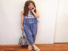 ゆるパンツを着こなして大人カジュアルに挑戦♪