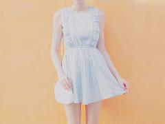 清楚になりたい女子集合！男女ウケ抜群の細ストライプワンピースを指名買い♡