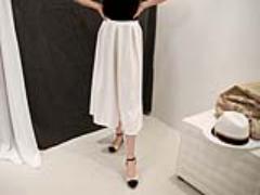 それ部屋着？なんて言わせない＊ガウチョパンツは大人小物で雰囲気チェンジ！