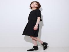 1番のおしゃれ色「黒」。夏にこそブラックコーディネートで余裕なおしゃれを楽しもう＊