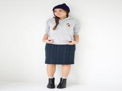 パーカー×スカートのお洒落な着こなし方♡かわいくお洒落な毎日を♪