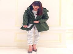 カジュアルコーデに欠かせないモッズコートを着こなしましょ♡