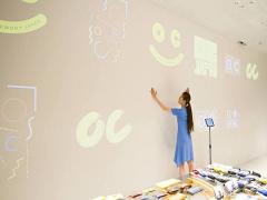 【大阪】壁を使ったTシャツデザイン！オープニングセレモニー×ミントデザインズ