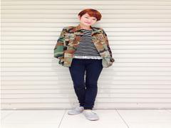 カジュアルにもシックにも決まる！迷彩コーデでトレンドを取り入れよう