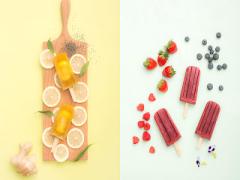 コールドプレスジュースがアイスキャンディーに♡ELLE cafeから夏限定メニューが登場