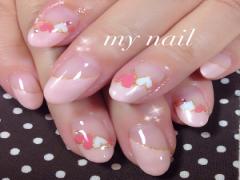 デートにぴったり肌馴染みのいいピンクでモテネイルのシンプルデザイン♡