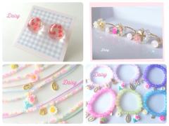 繊細なキラキラに一目惚れ。オンナノコたちを虜にする「Daisy」のアクセサリー